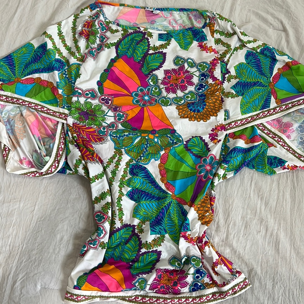Trina Turk dress/ coverup. Size large